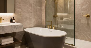 bathroom layout luxury enhancement