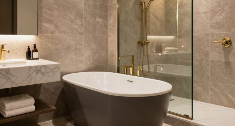 bathroom layout luxury enhancement