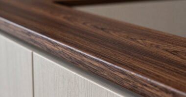 cabinet design enhancing cut