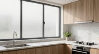 calm organized kitchen design