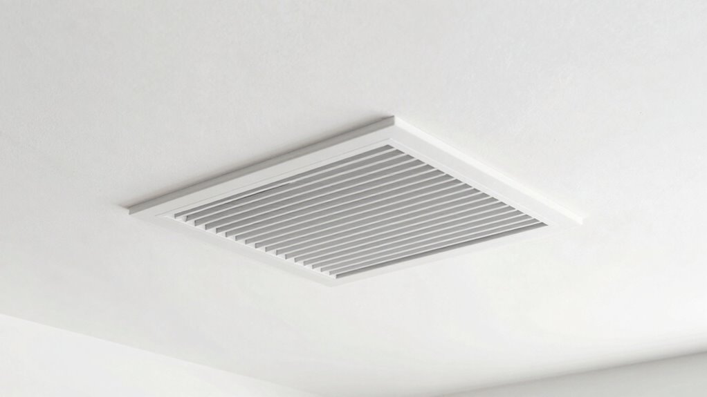 ceiling aesthetics affected by vents