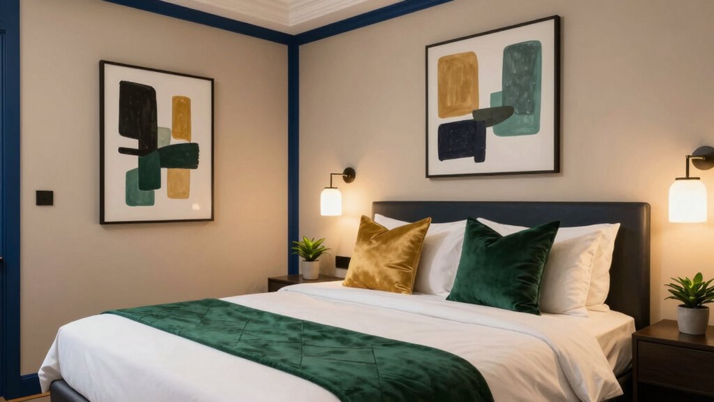 choose calming artwork colors