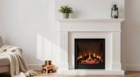 clean and update fireplace decor