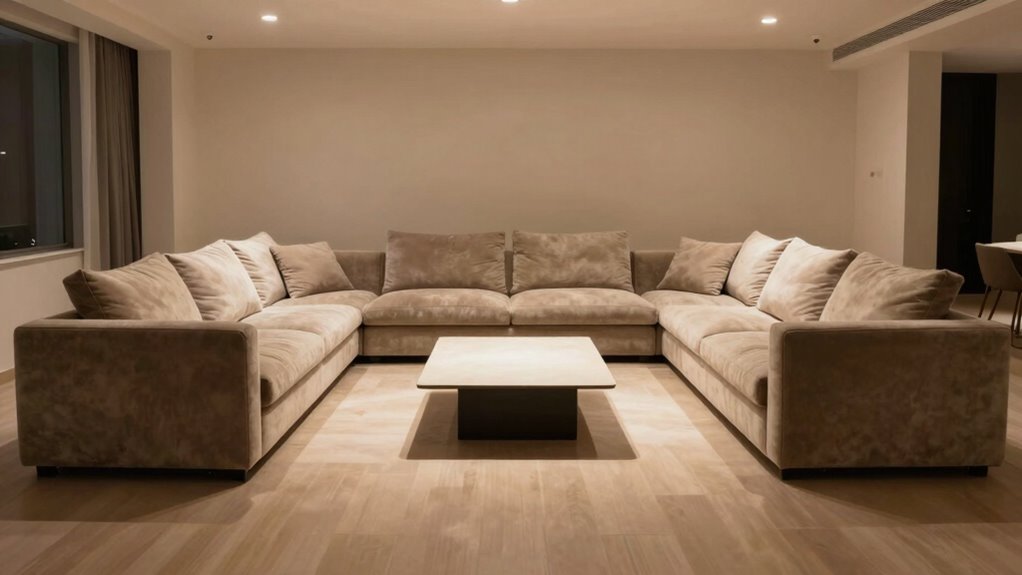 comfortable functional social space