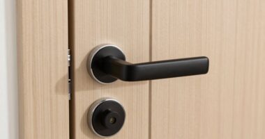 consistent finish door hardware