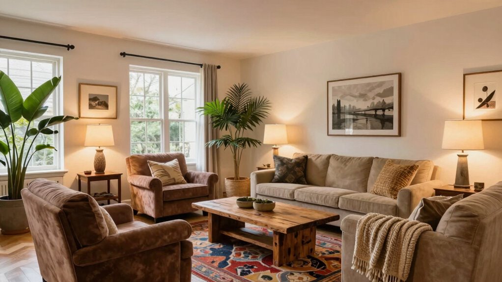 create cozy inviting spaces