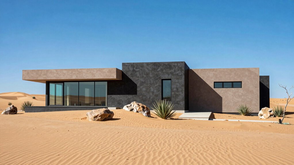 desert inspired natural modern design