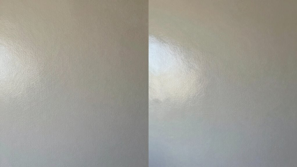 differences in paint finishes