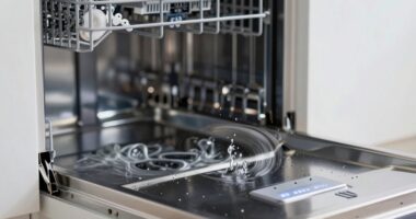 dishwasher noise despite quiet