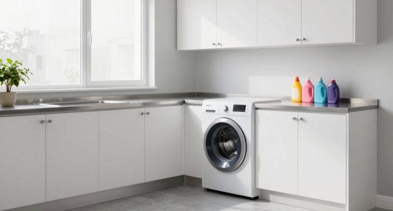 efficient functional laundry space