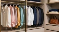 efficient wardrobe organization system