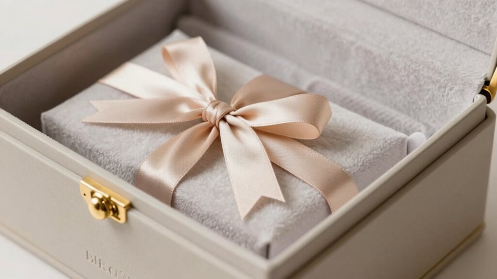 elegant personalized packaging details