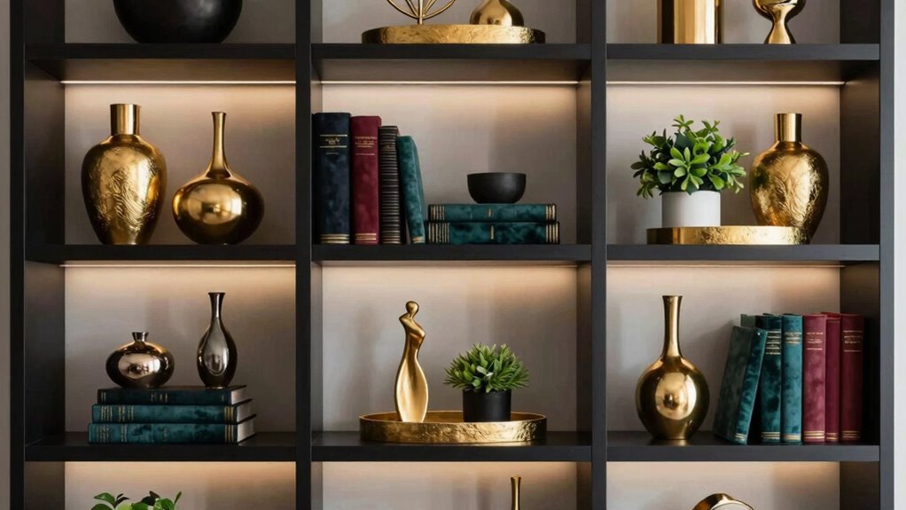 elegant vintage modern layering