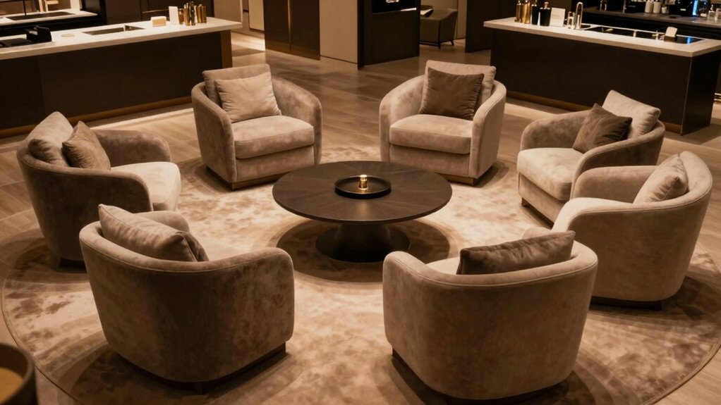 engaging comfortable seating arrangement