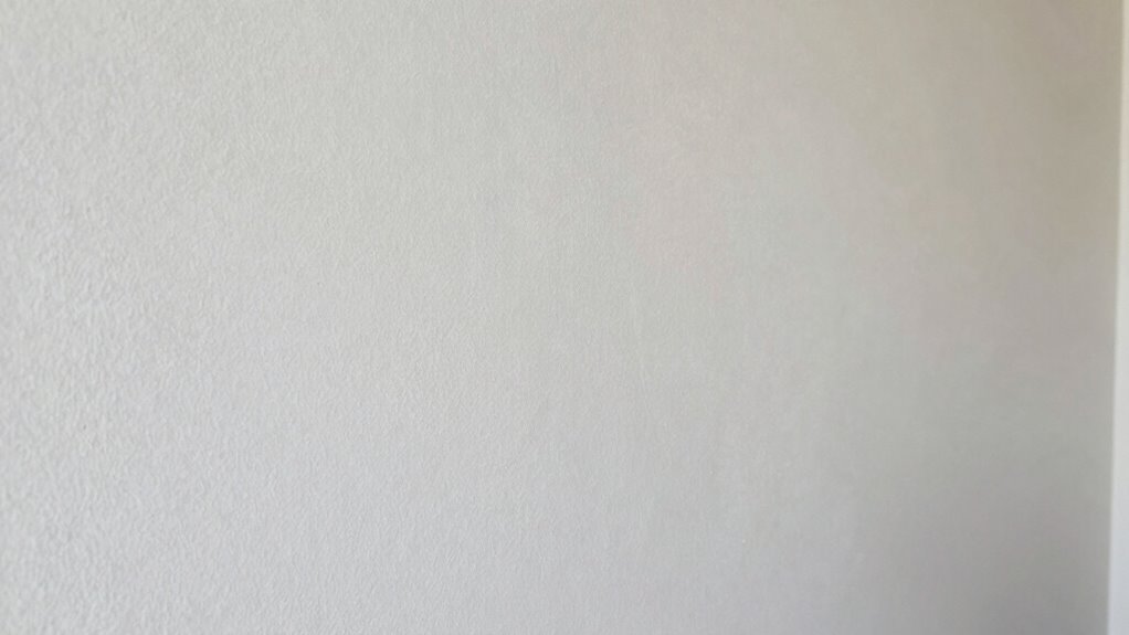 flat finishes require careful handling