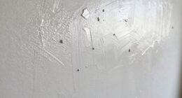 glossy finish highlights flaws