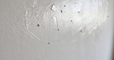 glossy finish highlights flaws