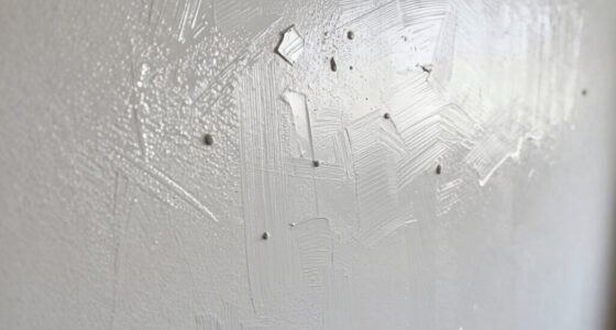 glossy finish highlights flaws