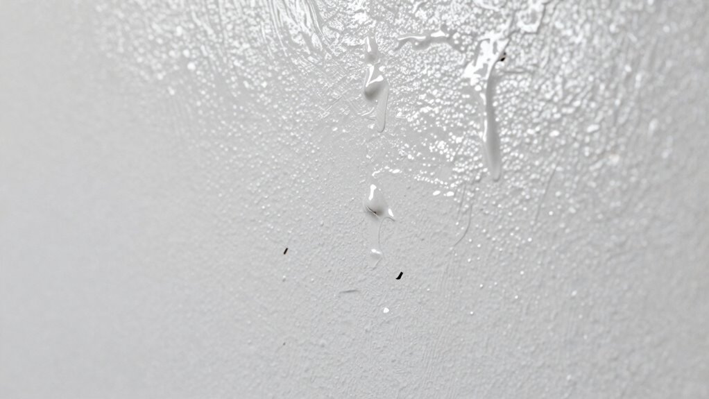 glossy finish highlights imperfections