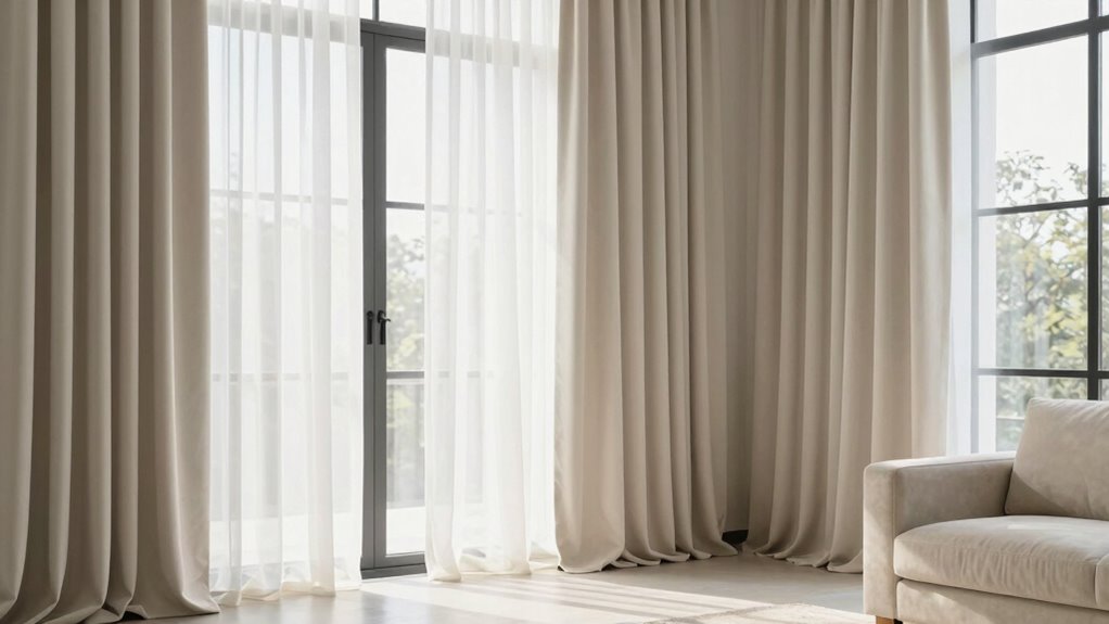 hang curtains higher wider