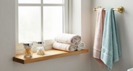 hidden under sink cabinet space