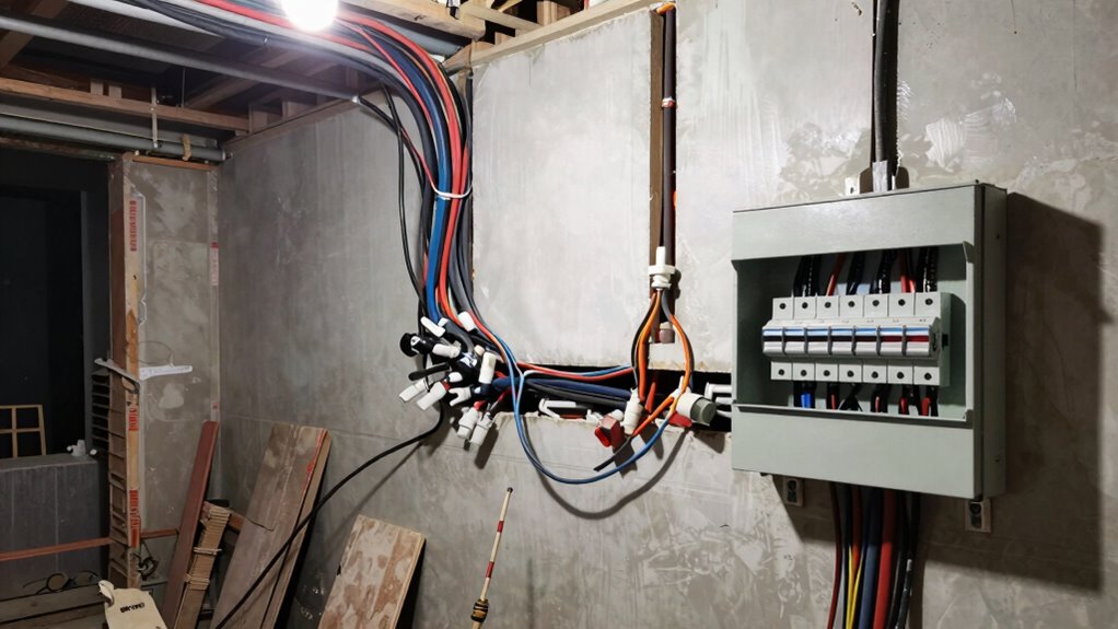 inadequate wiring and planning