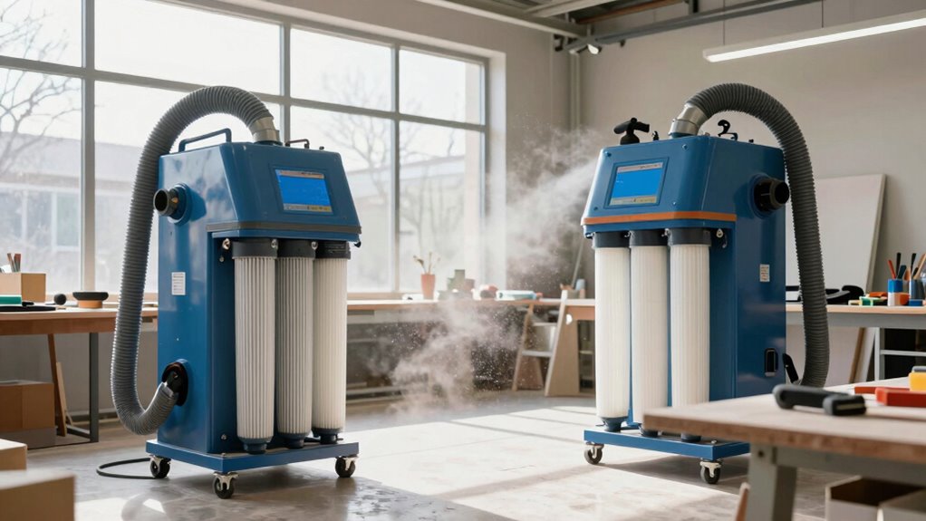 integrated dust control systems