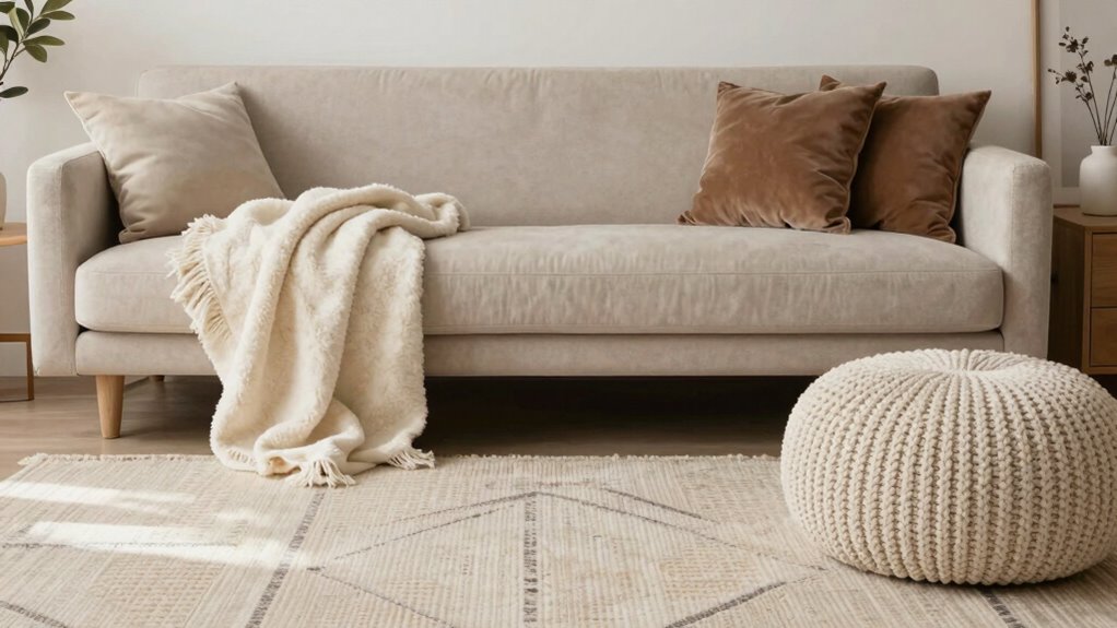 layered textures and materials