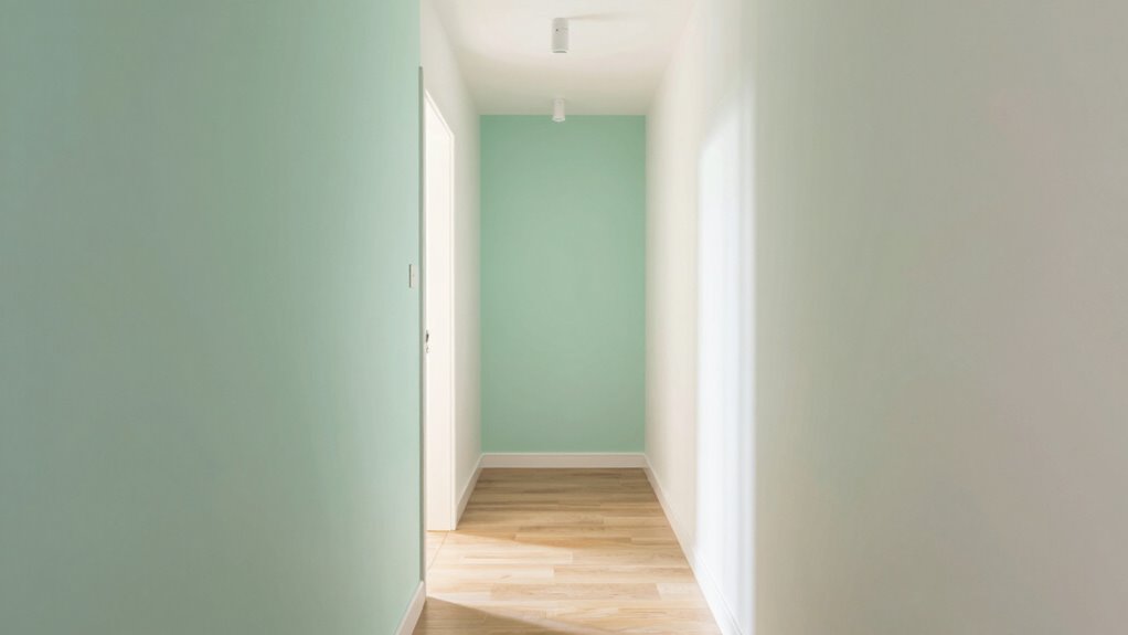 light colors enhance spaciousness