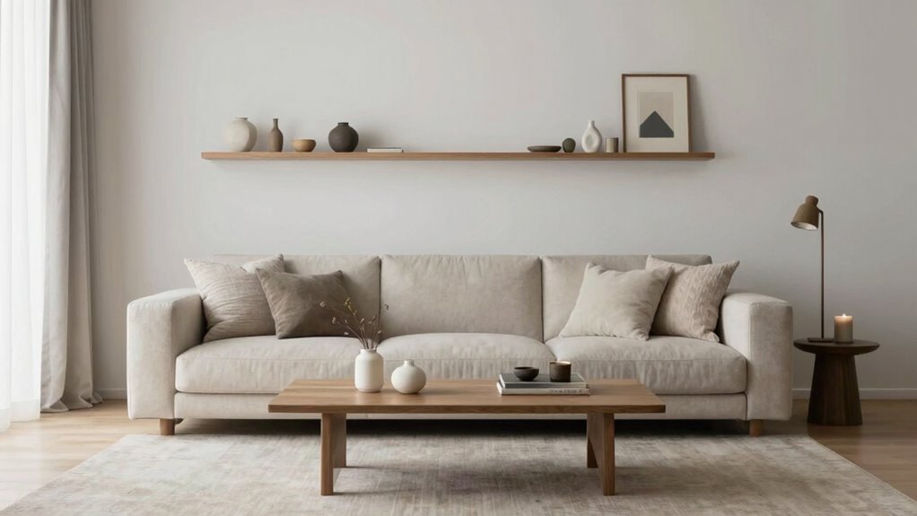 limit small decor clutter