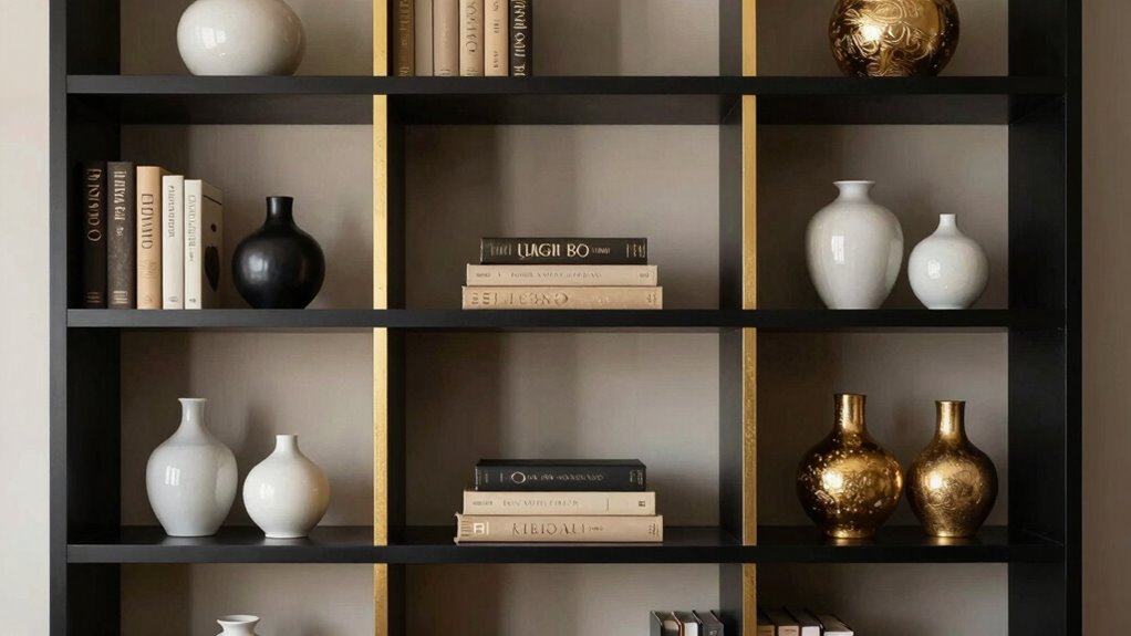 luxurious material and lighting choices