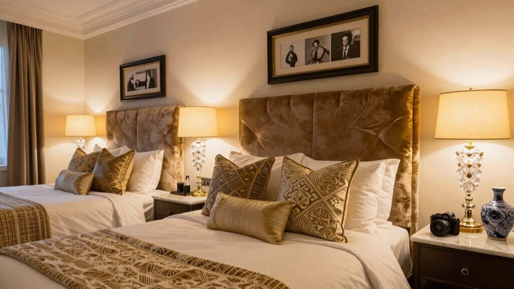 luxurious personal decorative touches