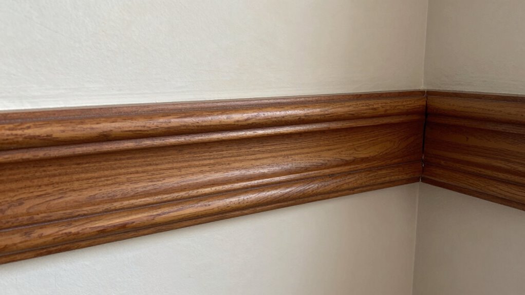 matching trim creates cohesive design