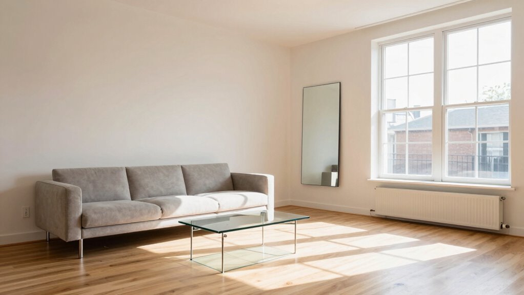 maximize light with furniture