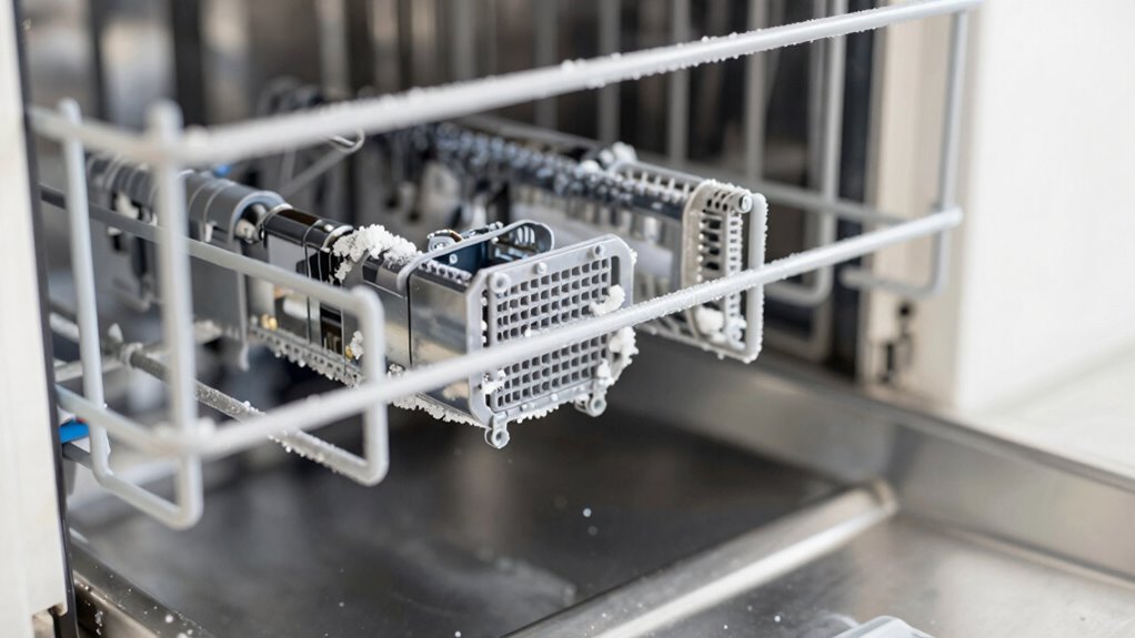 mineral buildup increases noise