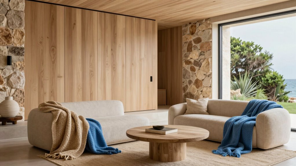 natural coastal interior elements