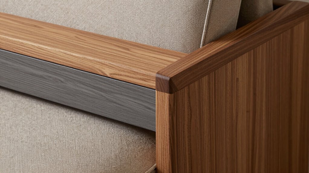 neutrals enhance wood harmony