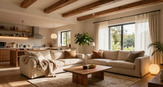 open plan cozy transformation