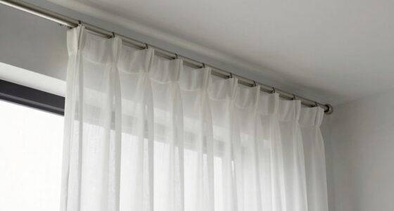 optimal curtain hanging height