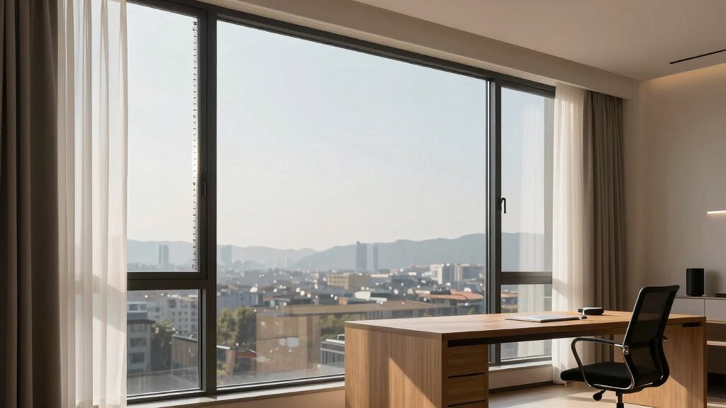 optimal home office window placement