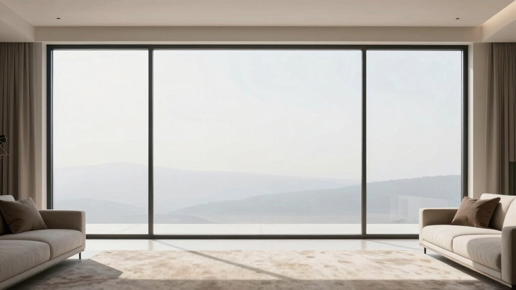 optimal living room window height