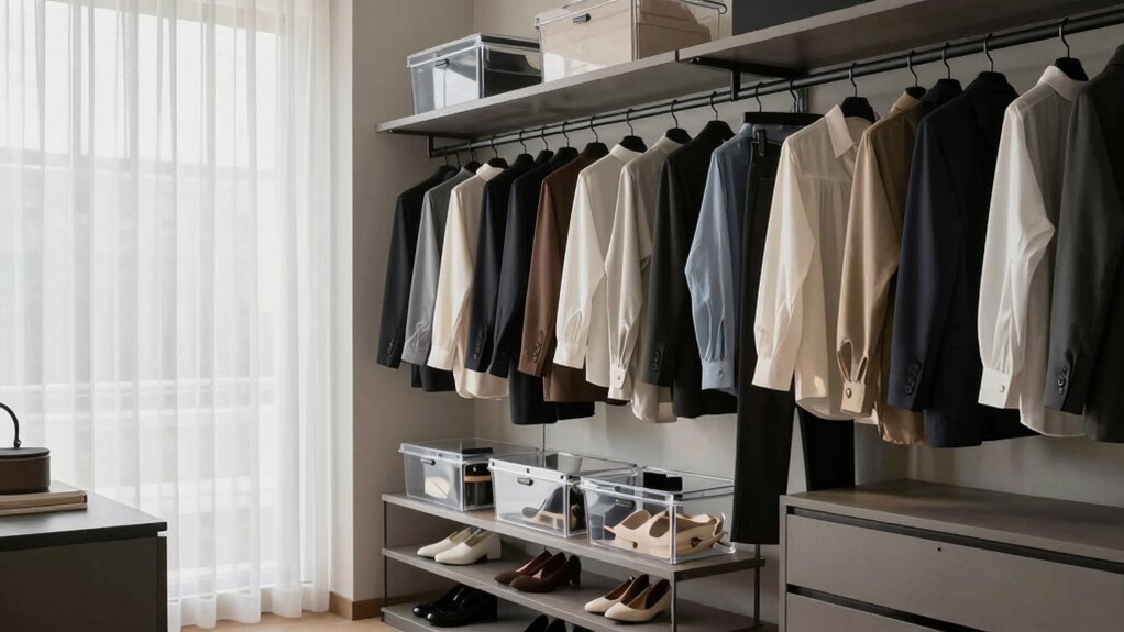 organize accessories and shoes