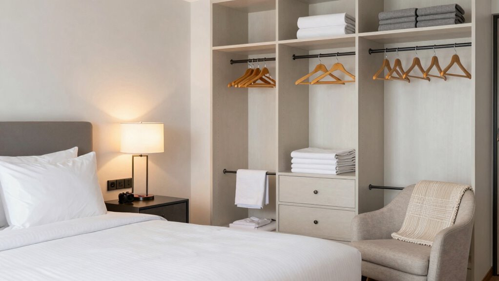 organized guest room essentials