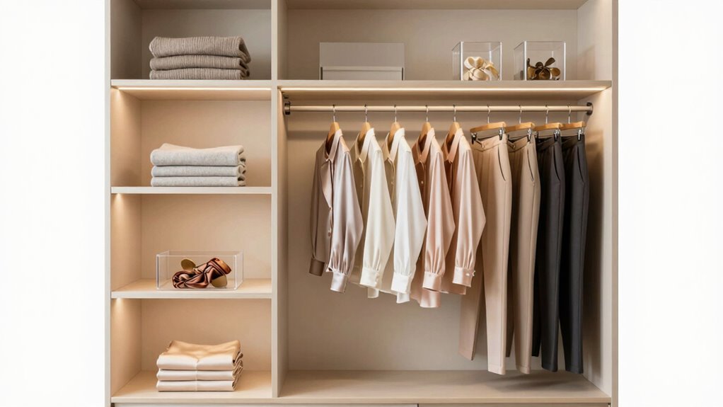 plan outfits the night before