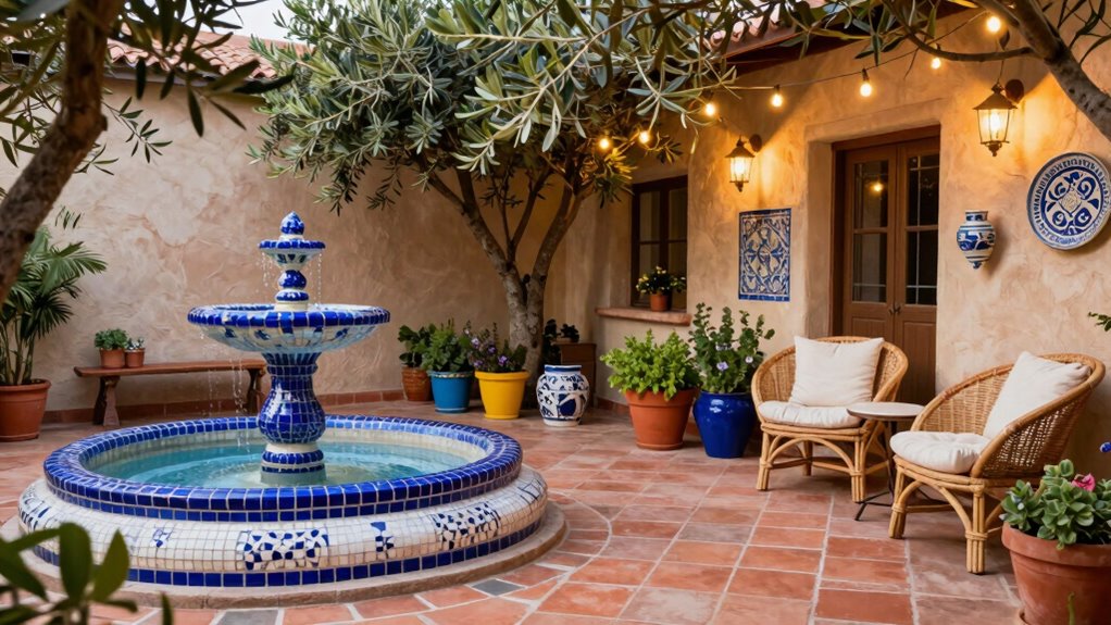 regional mediterranean outdoor decor