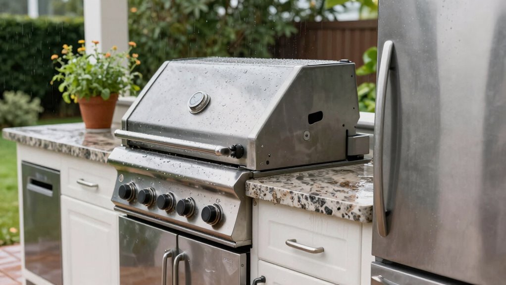 regular outdoor appliance maintenance