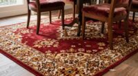 slippery dining room rug