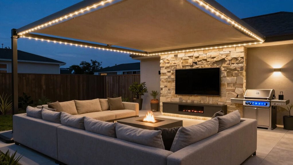 smart outdoor entertainment systems