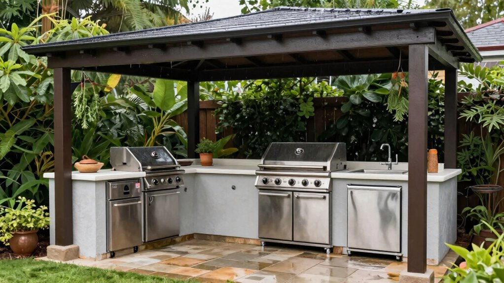 strategic placement and weatherproofing