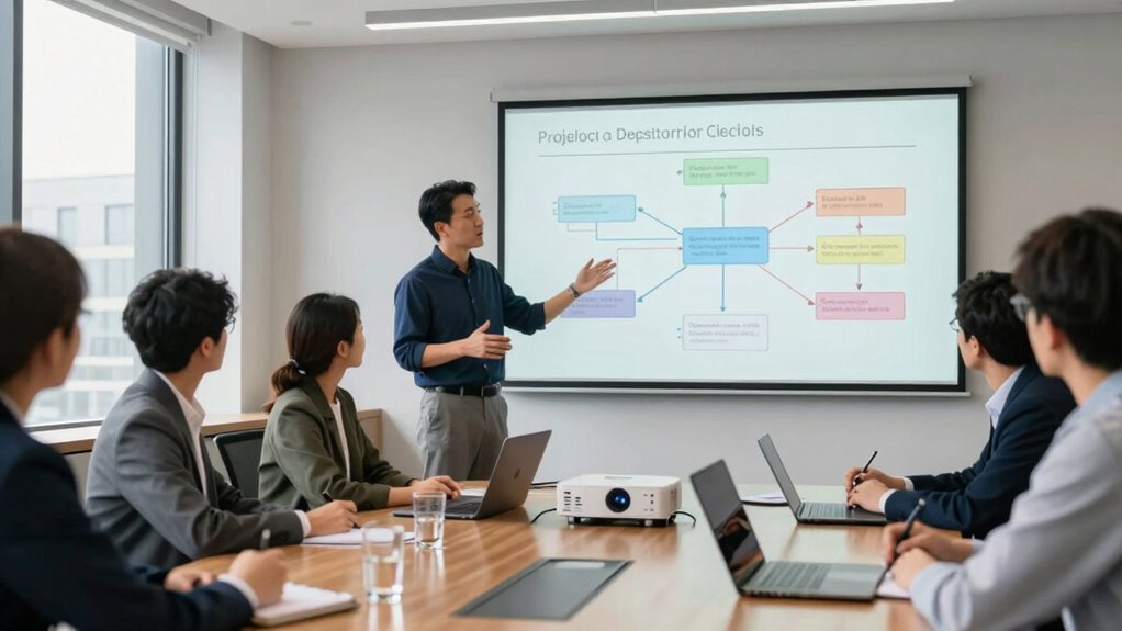 structured engaging demo flow